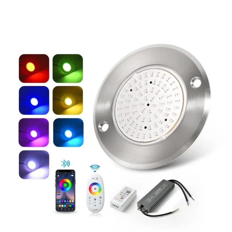 12Volt Input Ip68 Waterproof Application Underwater Led Lights Wall Mounted Led Swimming Pool Lights