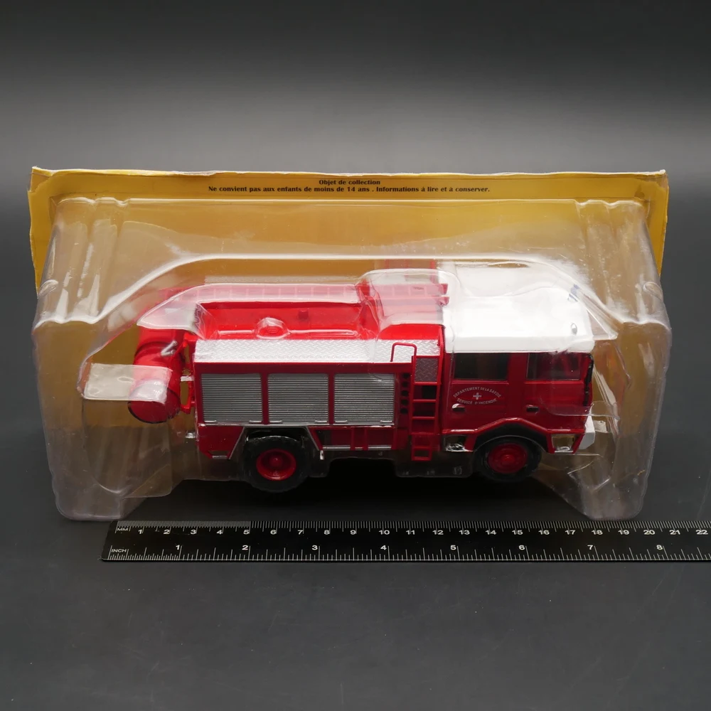 

Литой под давлением Ixo 1:43 Scale Berliet GBD Fire Engine Off-road Pump Truck Модель автомобиля из сплава Коллекционная игрушка в подарок Сувенирный дисплей