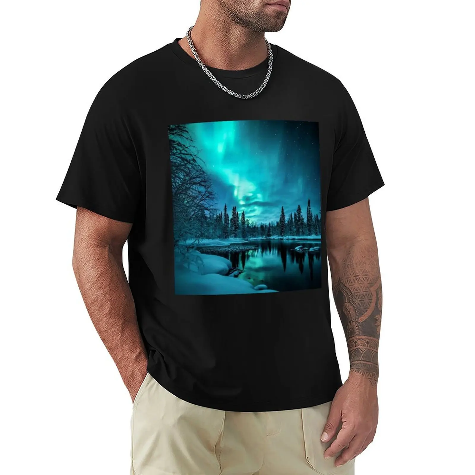 

Lapland Finland T-Shirt Thanksgiving Casual Tee
