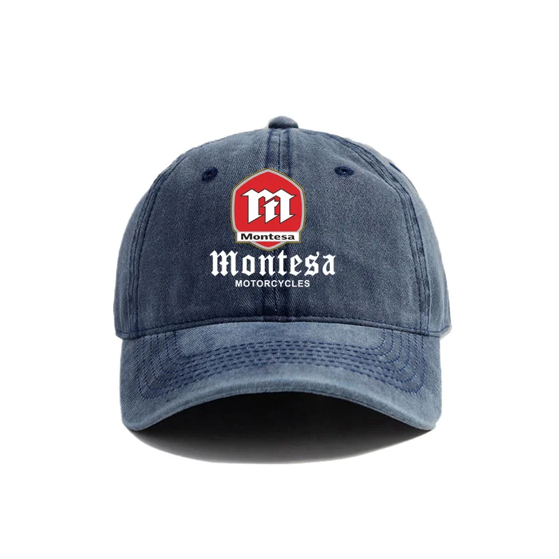 Montesa Motorcycle Baseball Cap Summer Distressed Dad Montesa Hats Men Outdoor Adjustable Cotton Caps