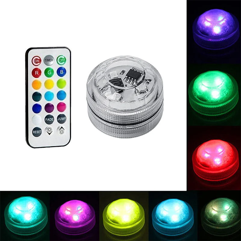 Remote Control Color Led Night Ip67 Waterproof Game Room Atmosphere Environmental Protection And Energy Saving Light