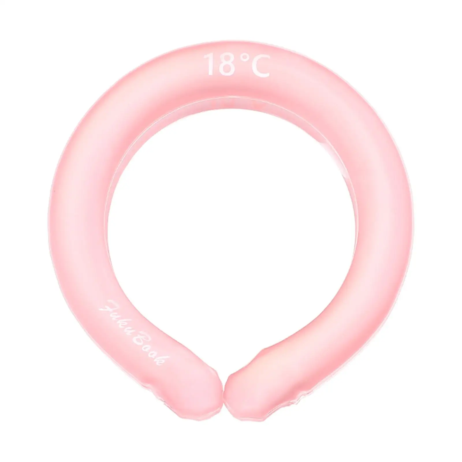 Hot Summer Neck Cooling Tube Chill Freeze Neck Cooler Hands Free Fishing Neck Cooling Wrap Scarf Ice Pack Kids Adults
