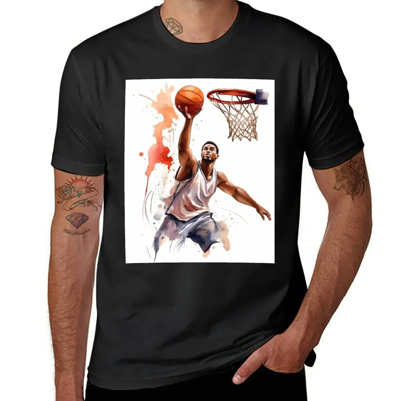 Basketball players- Great game T-Shirt for a boy shirts graphic tees designer t shirt men