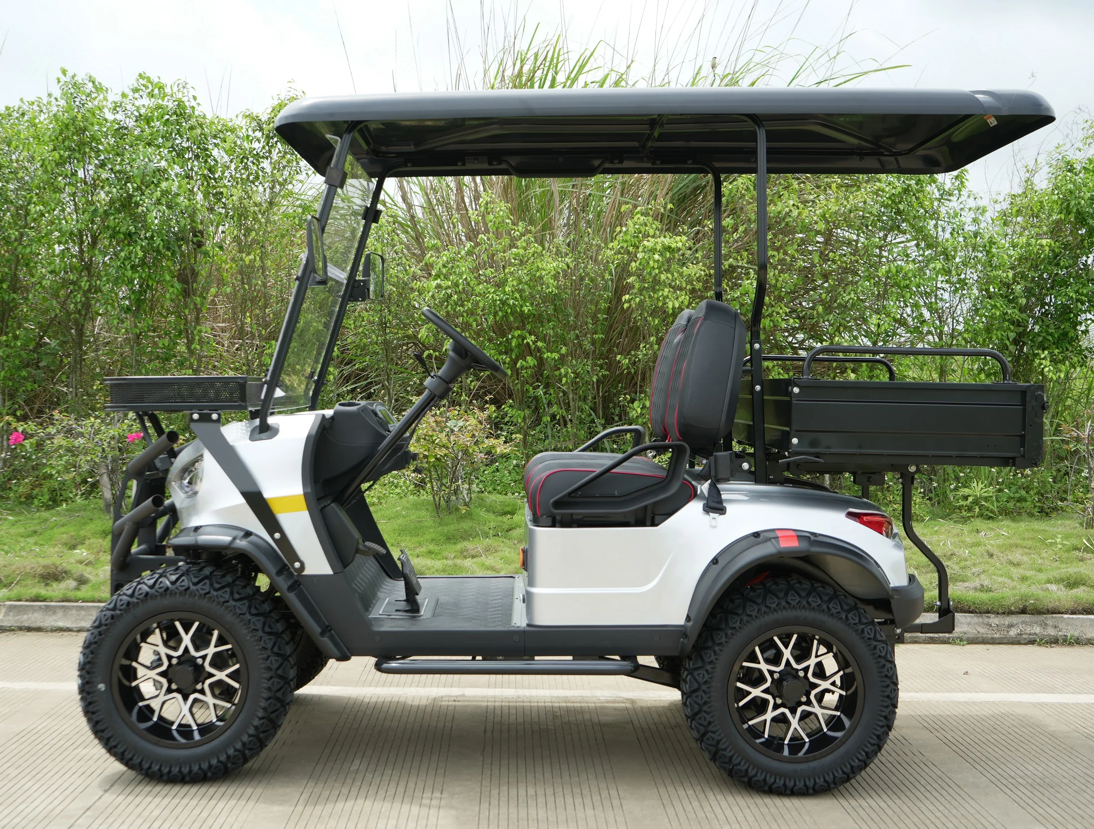 EEC and COC Electric 4-6 Seat Golf Cart 5kw Motor Sightseeing Car New Condition with 48v and 72v Battery Options