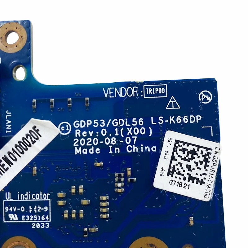 NEW Genuine Laptop USB Small Board for Dell G15 15 5511 5510 GDL55 LS-K66DP
