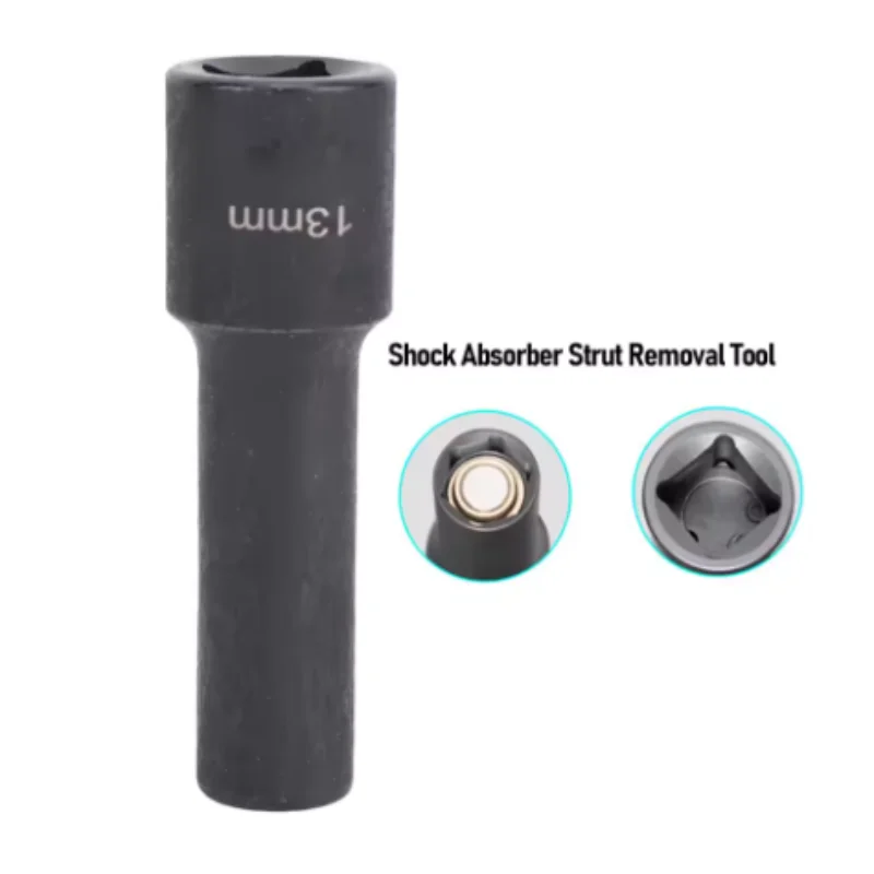 For TESLA 13mm Shock Absorber Strut Removal Tool 1467109 00 A 1/2 Inch Square Drive Suspension Strut Nut Socket