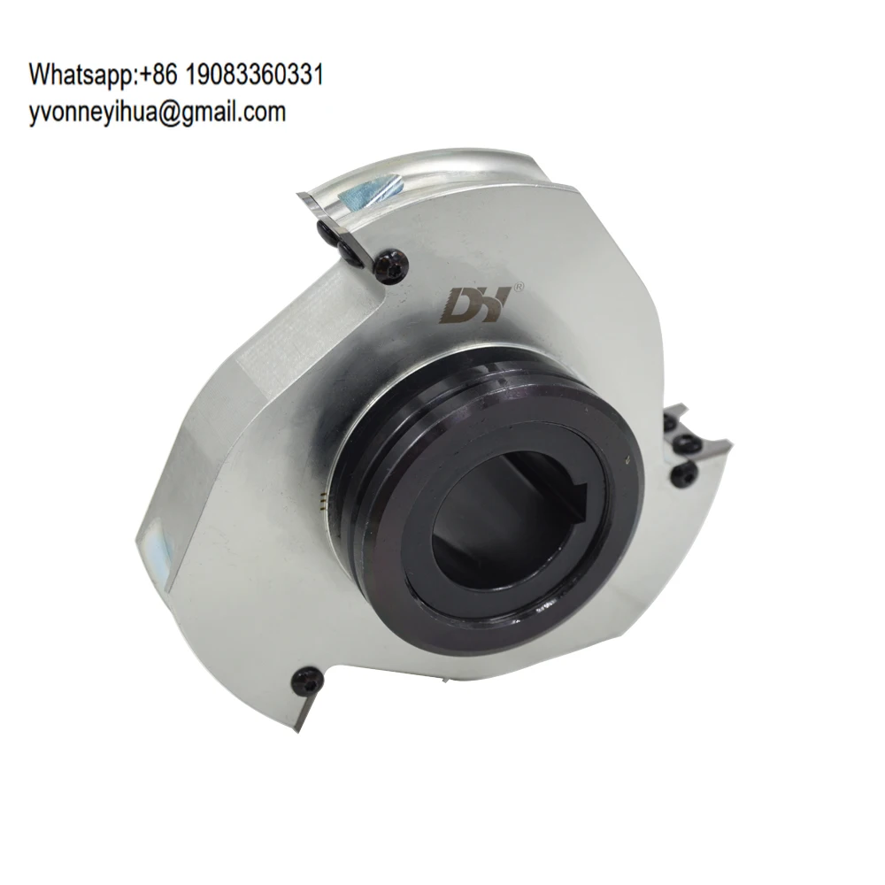 Woodwork Timber Moulder Shaft High Quality Insert Blades Cutterhead Customized Woodworking Sawmill Cutter Head For Sale