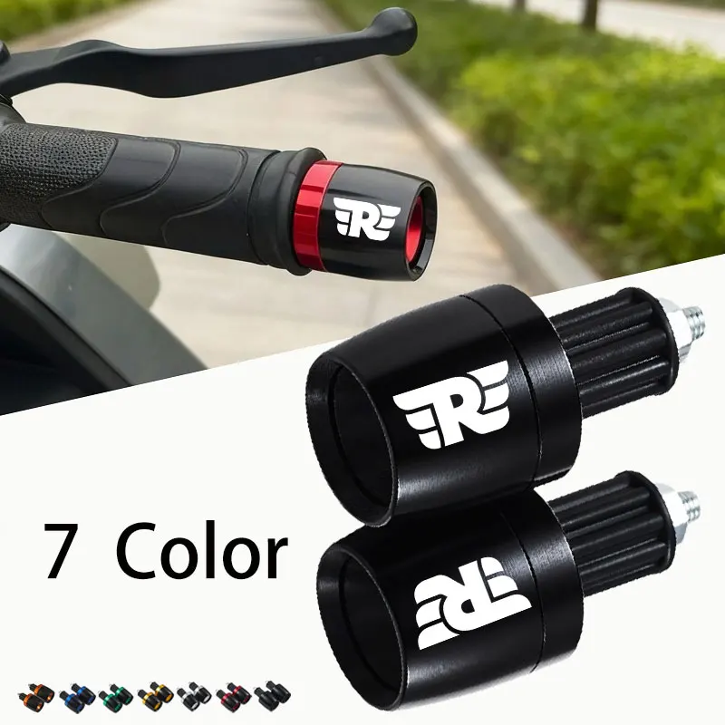 2PCS Motorcycle Handlebar Grips Cap Plug For Royal Enfield Bullet/Meteor/Classic 350 500 Interceptor 650 Continental GT 535