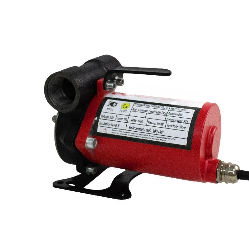 New 12v24v pump Small volume silent self-priming oil pump Mobile oil pump
