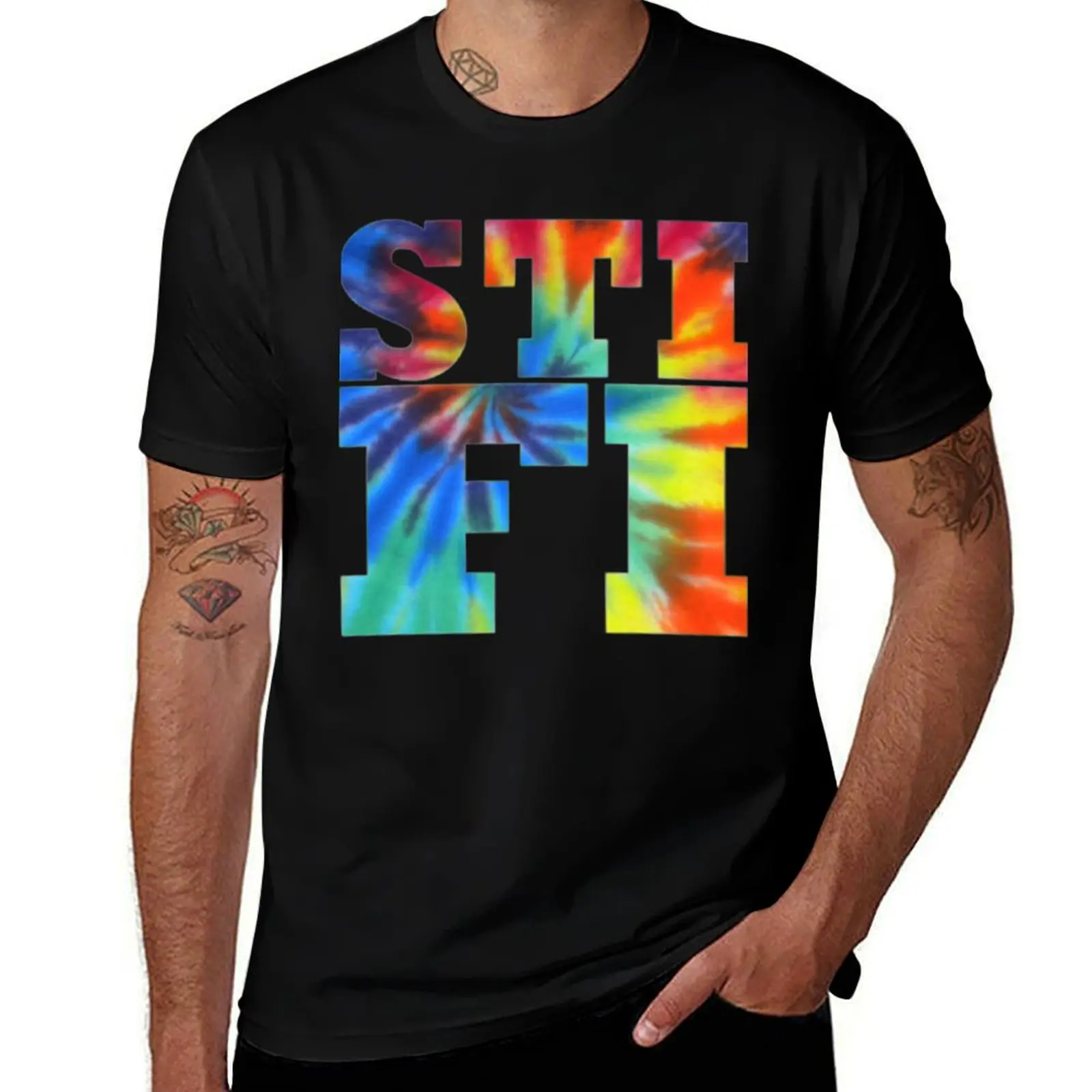 STIFI Sticky Fingers Logo T-Shirt Tough Fabric Work Tee T-Shirt