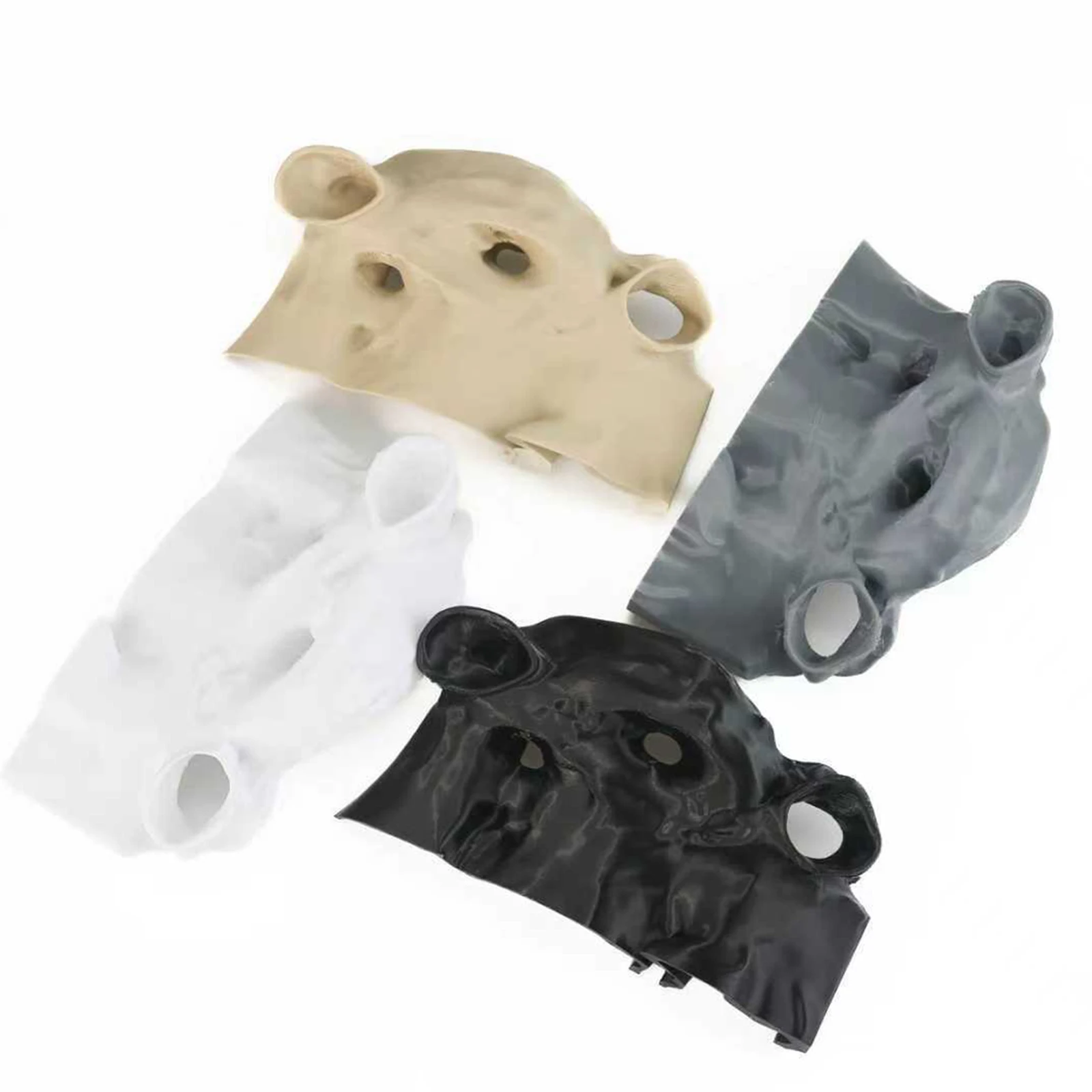 ديكور مخبأ السمك المطبوع ثلاثي الأبعاد تحت الأرض نفق كهف منحنى طبيعي منزل مخبأ لروبيان الكرز الحار راسبورا الناسك كراب #3