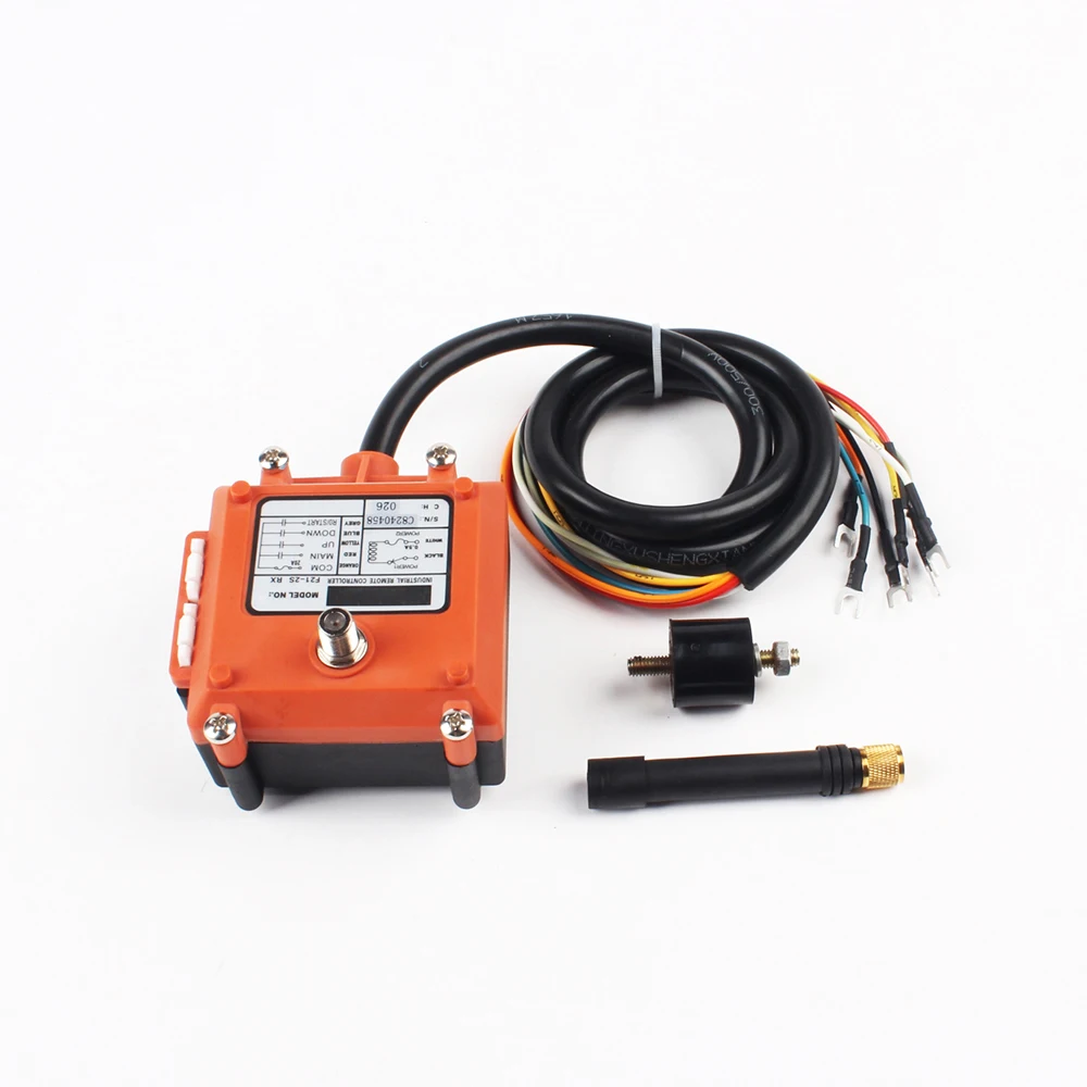 Wireless Industrial Remote Controller Electric Hoist Remote Control Winding Engine Sand-blast Equipment Used F21-2S 3 button 12V