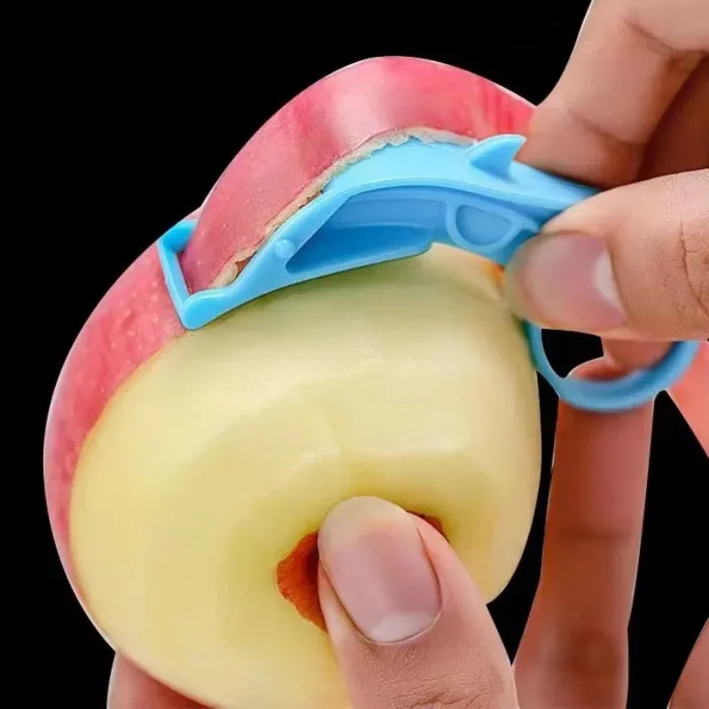 دليل الفاكهة مقشرة الفولاذ المقاوم للصدأ الخضار الفاكهة التفاح الكيوي البطاطس مقشرة البرتقال القاطع المحمولة المطبخ أداة تقشير أدوات