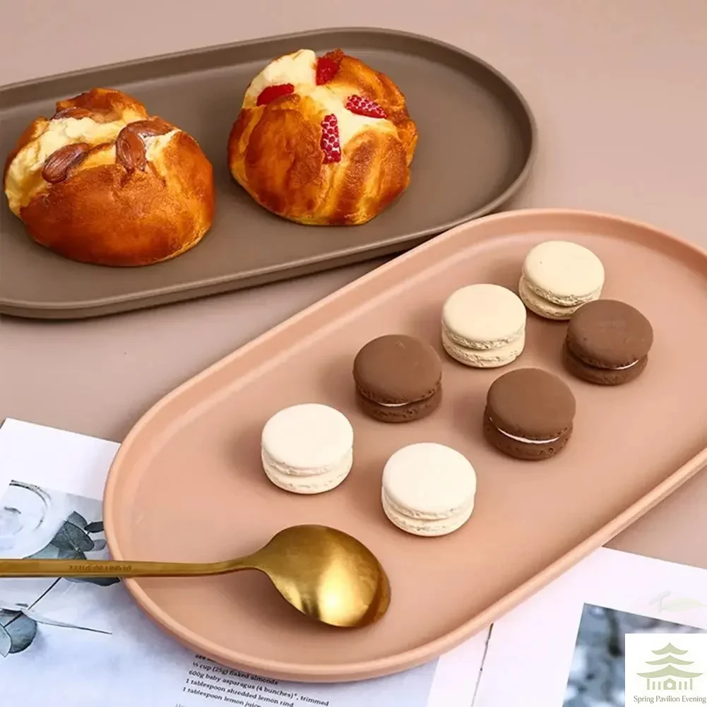 과일 접시 디저트 트레이, 쌓을 수 있는 타원형 음식  - Travertine Tray Oval 리뷰 및 가격