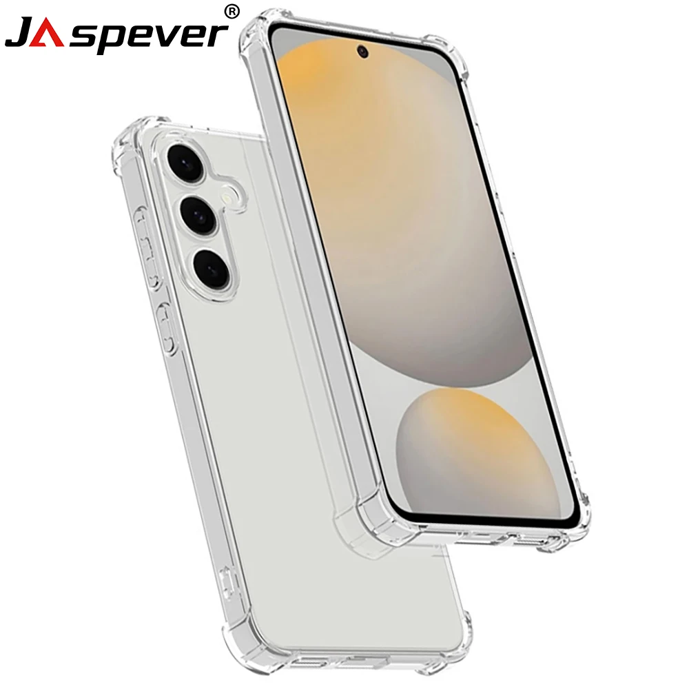 Shockproof Silicone Soft Case For Samsung Galaxy S26 Ultra Plus S26+ Pro Clear Ultra Thin Shell For S26Ultra 2026 Back TPU Cover