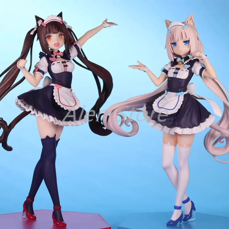 Nekopara Anime Figure Parade Vanilla Chocola Sexy Girl Figure Vanilla Chocola PVC Action Figure Collectible Model Doll Toys