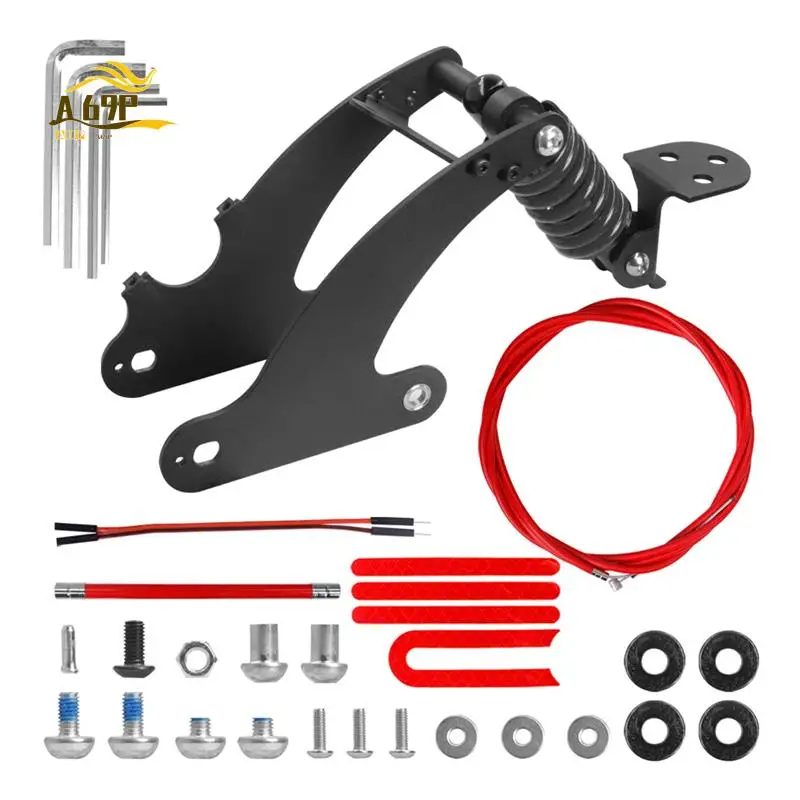 

A69P-Electric Scooter Rear Suspension Kit For Xiaomi M365/1S E- Scooter Rear Shock Absorber Shock Absorption Accessories