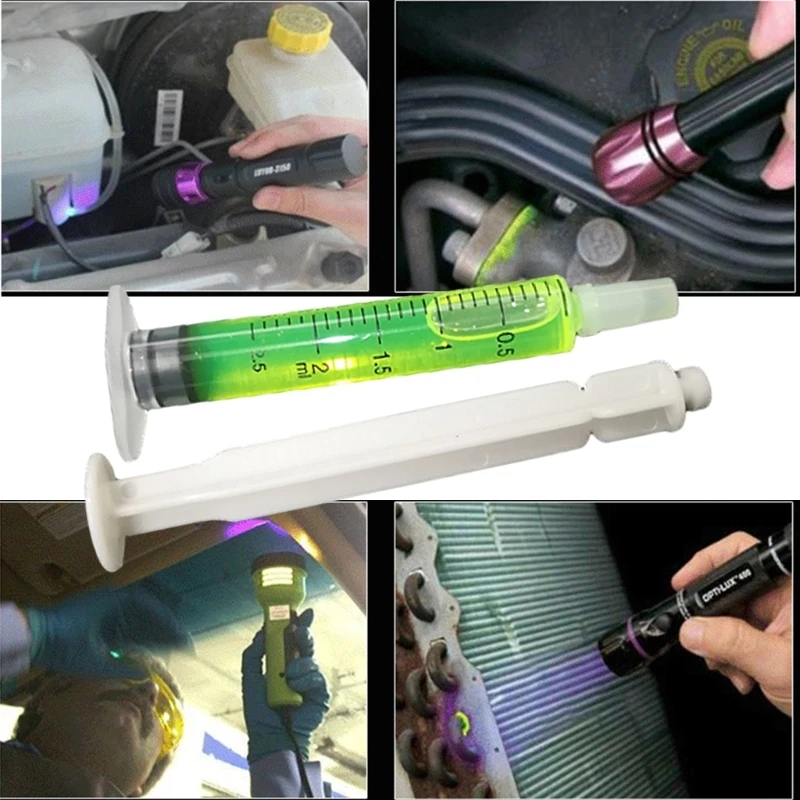 Nighttime Fluorescent Detection Fluid Glow in the Dark Liquid Cooling System Detection Agent for Car Cooling Systems