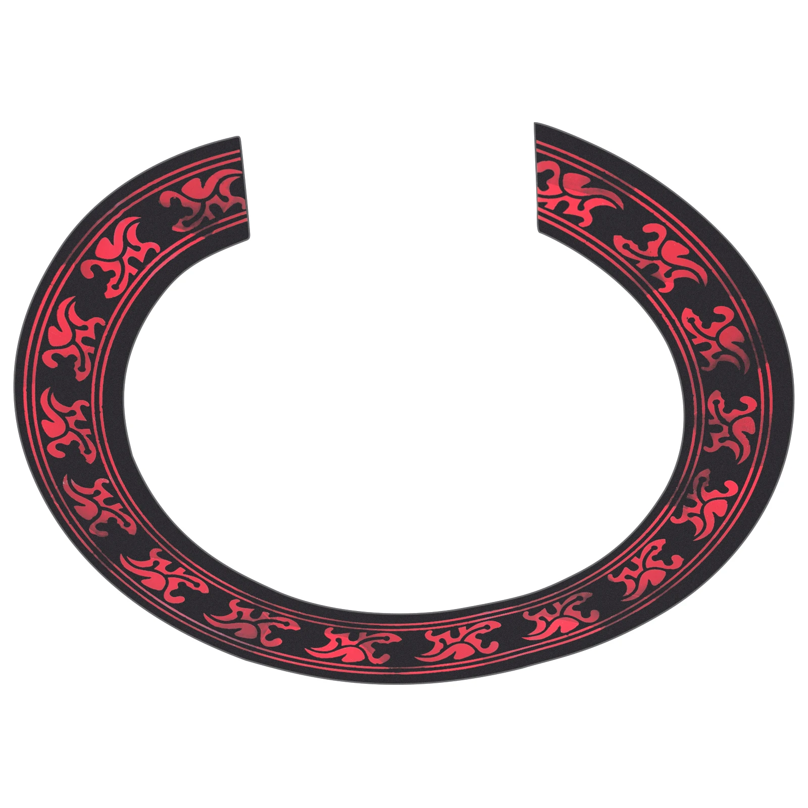 

Guitar Sound Hole Decoration Acoustic Pvc Inlays Decals Rosette Sticker For Classical Guitars Durable Precision Lightweight
