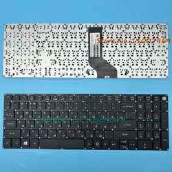 Nowość dla Acer aspire 5 A517-51 A517-51G 7 A715-71 A715-72G Laptop rosyjska/angielska/hiszpańska/francuska klawiatura czarna