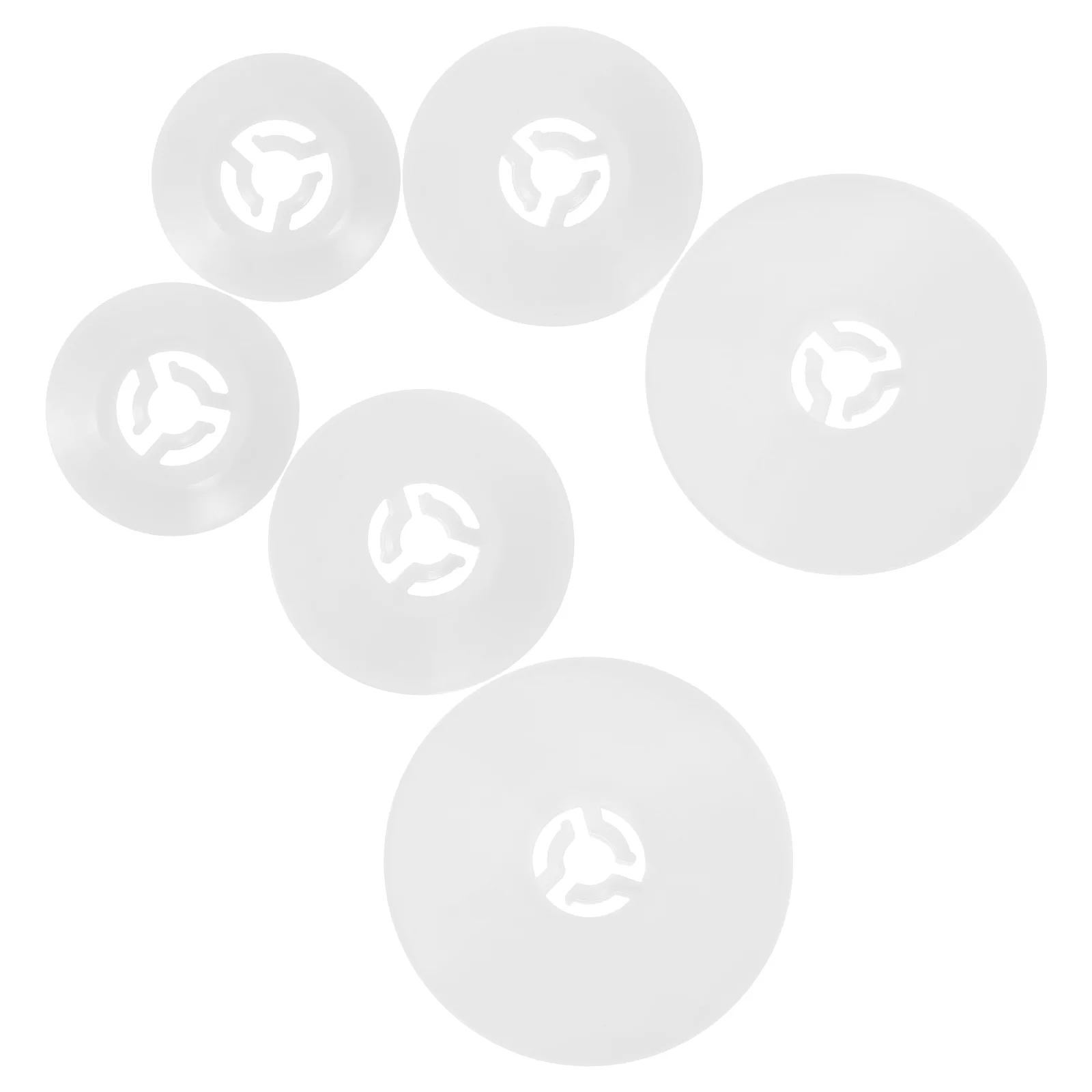 

6Pcs Sewing Machine Spool Pins Caps Replacement Set Small Medium Large Plastic Covers Useful for Home Embroidery and Sewing