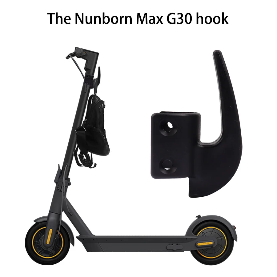 Electric Scooter Hanger Front Hook for Segway Ninebot MAX G30 G30D Skateboard Hanging Bags Claw Storage Hanger Scooter Accessory