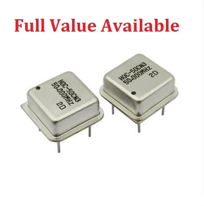 

5PCS 4MHZ/4.9152MHZ/6MHZ/8MHZ/10MHZ Square Active Crystal Oscillator 24MHZ/40MHZ 11.0592MHZ/12MHZ/20MHZ/22.184MHZ/50MHZ DIP 4P