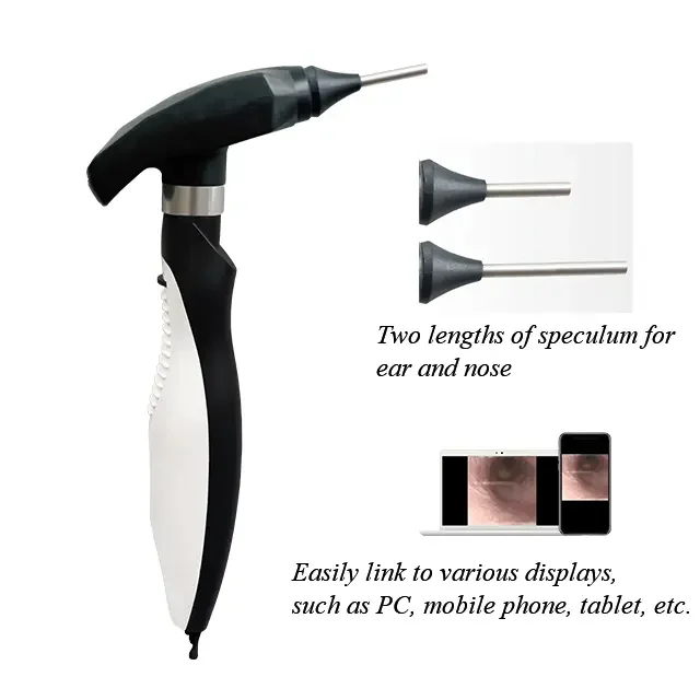 All Weather Fiber Optic And Ophthalmoscope Set Mini Surgical Instrument Veterinary Wireless Digital Video Otoscope