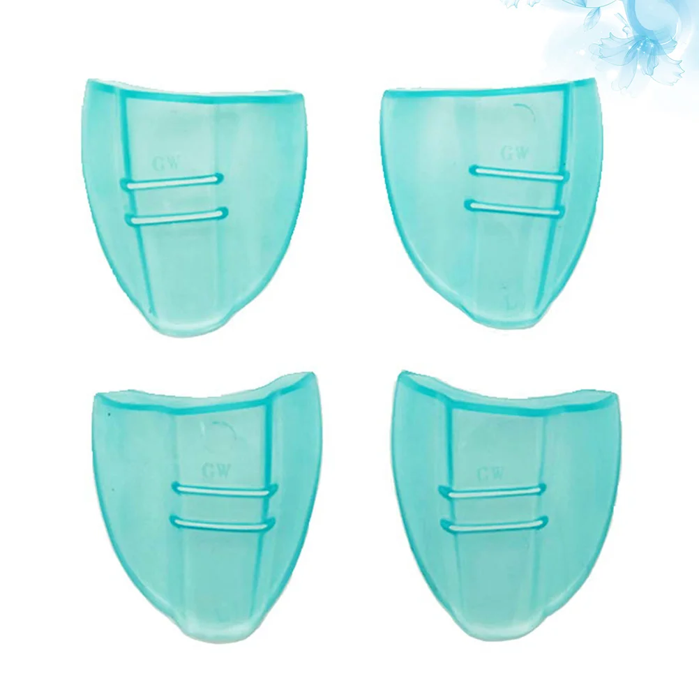 Protector de gafas para alas, refugio Protector, color marrón oscuro, 2 pares