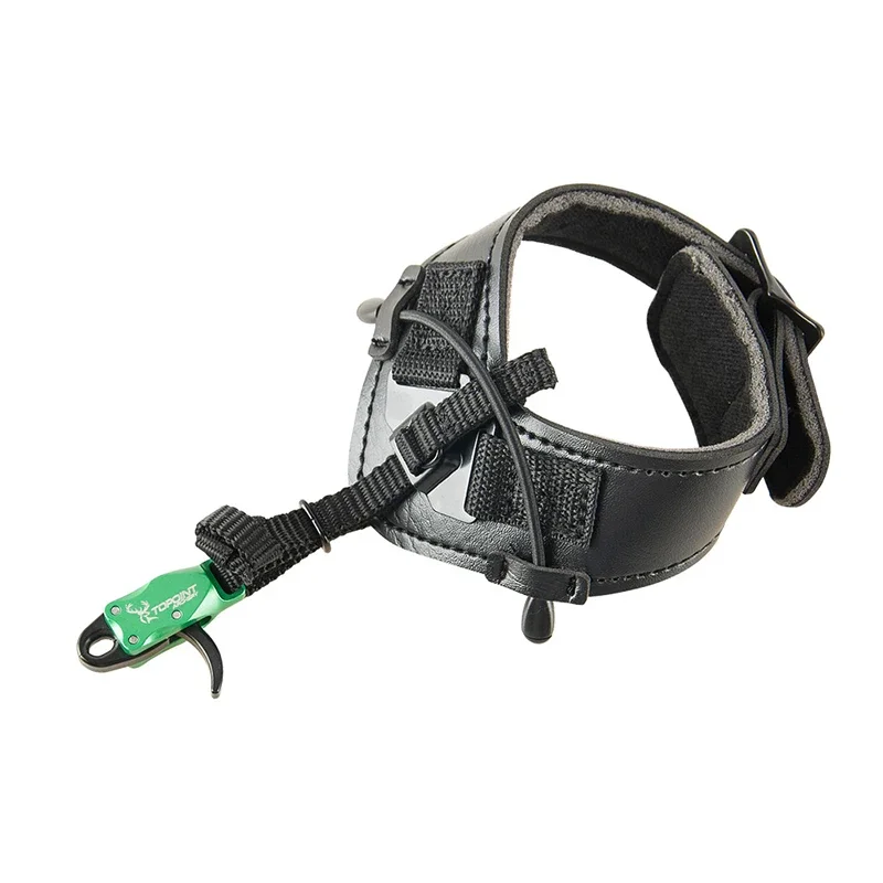 TP435 Composto Bow Release Tiro com Arco, auxílio de pulso, 360 ° Caliper, gatilho ajustável, L ou R Tiro Mão, Caça Arco Acessórios