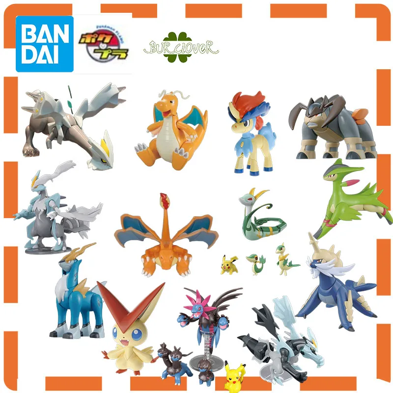 

BANDAI GENUINE ORIGINAL Pokemon Evolution series models Anime Action Figure Assembly Model Toys Gift Collectible IN STOCK