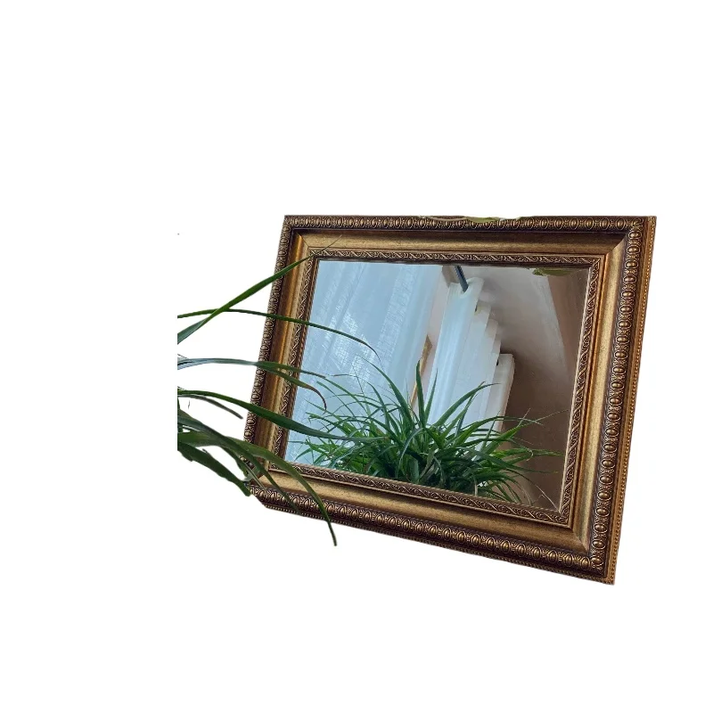 العتيقة الرجعية الفرنسية مرآة المحكمة الديكور المرايا غرفة المعيشة معلقة مرآة أنيقة Espejo Decorativo ديكور المنزل