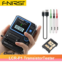 FNIRSI LCR-P1 Transistor Tester Diode Triode Capacimeter Resistance Super Compact MOSFET NPN PNP SMD Multifunction Tester