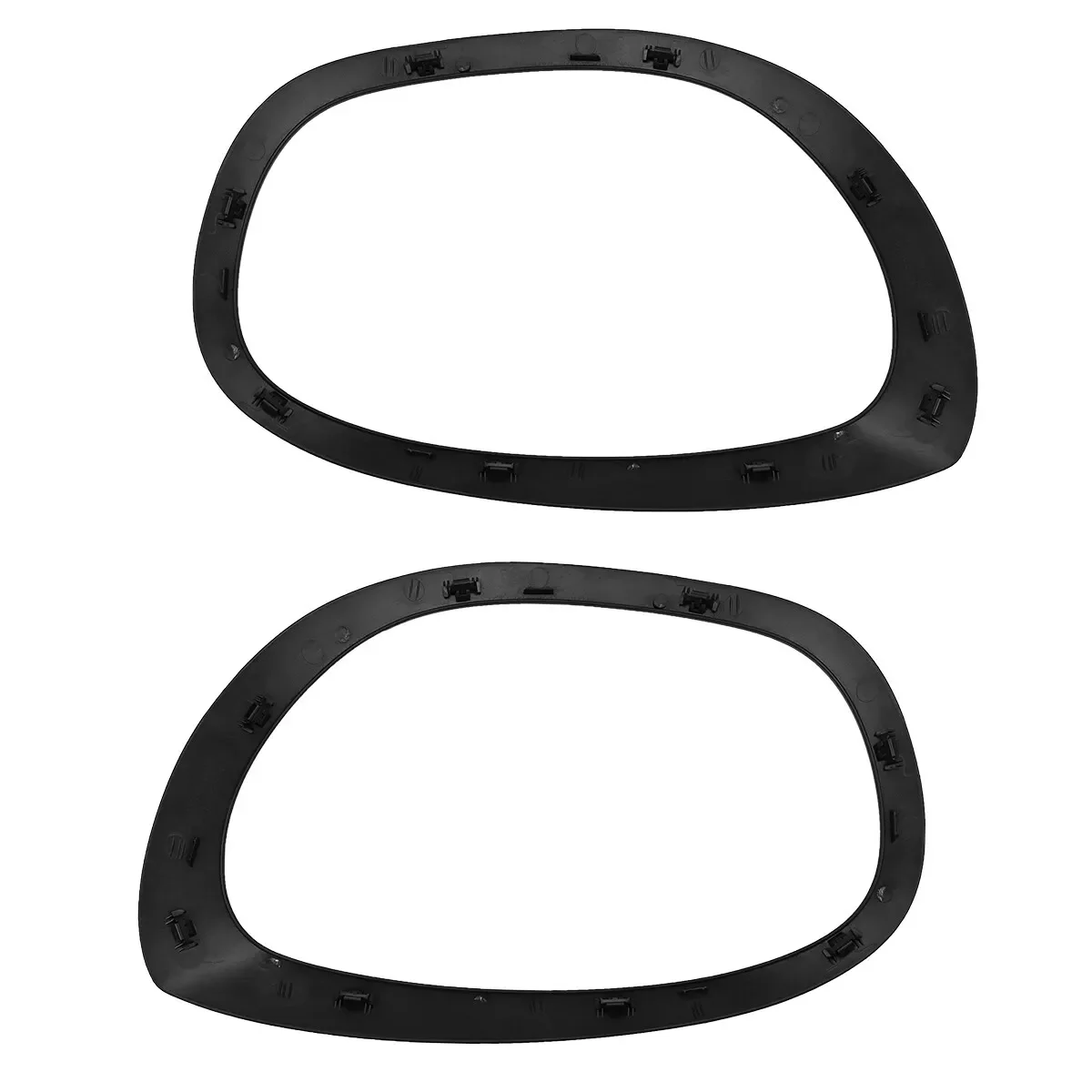 F60 2015-2019 Taillight Frame Bright Black Front Headlight Rear Tail Light Lamp Cover Trim Set For BMW Mini Cooper Countryman