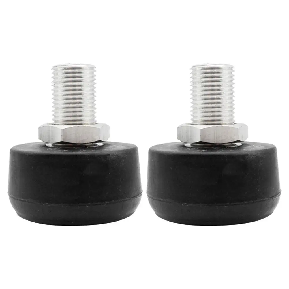 

2Pcs Round Shape Adjustable Toe Stops Plugs for Roller Skates High Elastic Rubber Brake Stoppers Quad Skating Floor Friendly