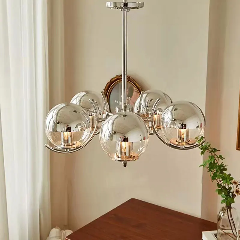 Bauhaus Apple Space Living Room Pendant Modern Bedroom Dining Room Designer Nordic Vintage Creative Lighting Fixtures
