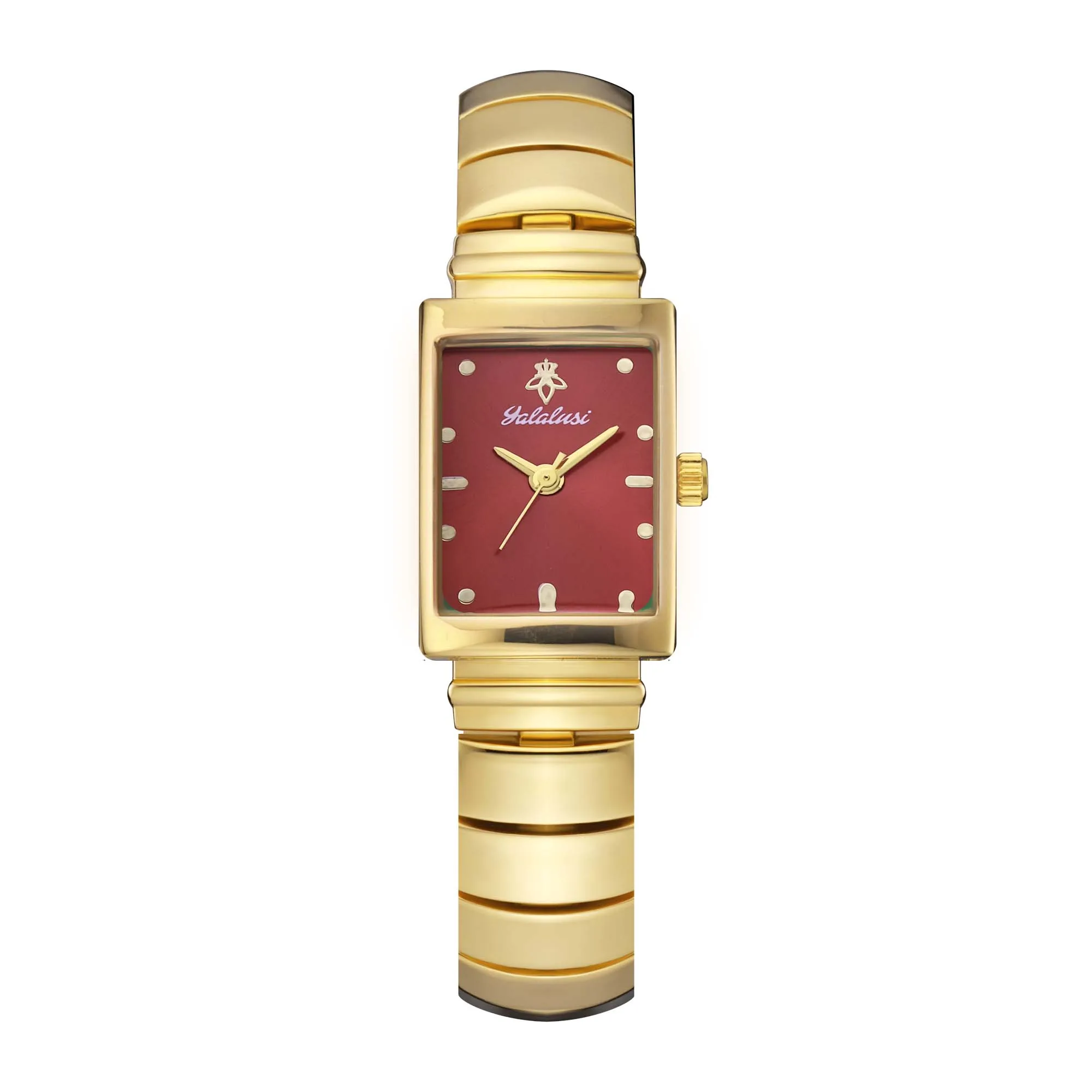 Yalalusi Brand Fashionable Women’s Water-Resistant Quartz Watch: An Elegant, Square, Compact Bracelet Watch reloj mujer