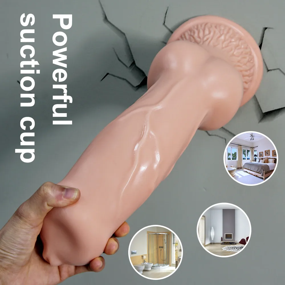 Realistic Huge Dog Knot Dildo Sex Toys For Women S/M/L/XL/XXL Animal Penis Anal Plug Prostate Soft Suction Cup Adult 18 Products