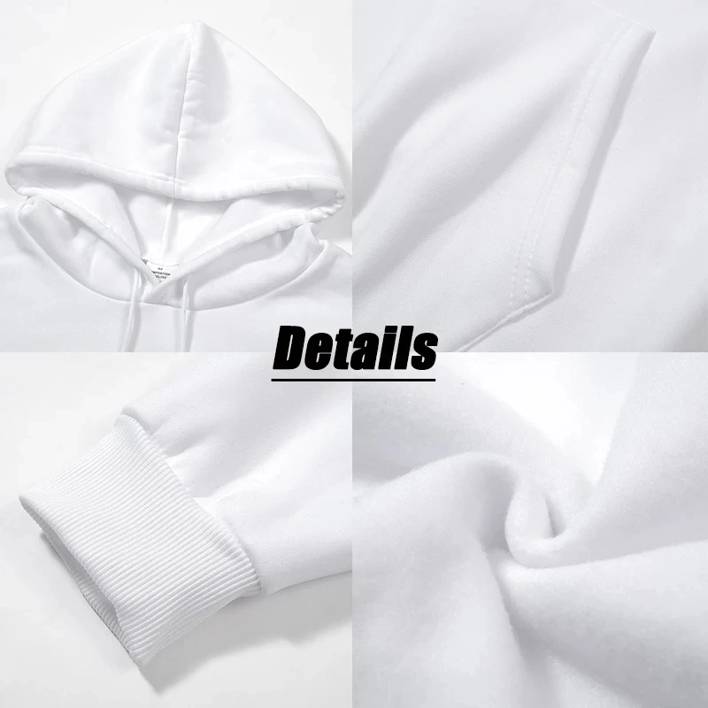 Fall Winter Warm Fleece Lined Hoodies for Men Women Athletic Casual Hooded Sweatshirt Unisex Solid Color Basic Pullover Tops