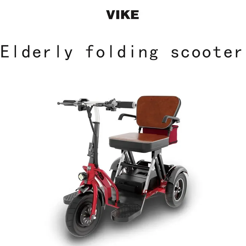 Low Price New adult mobility scooter folding mini mini portable three-wheeled electric