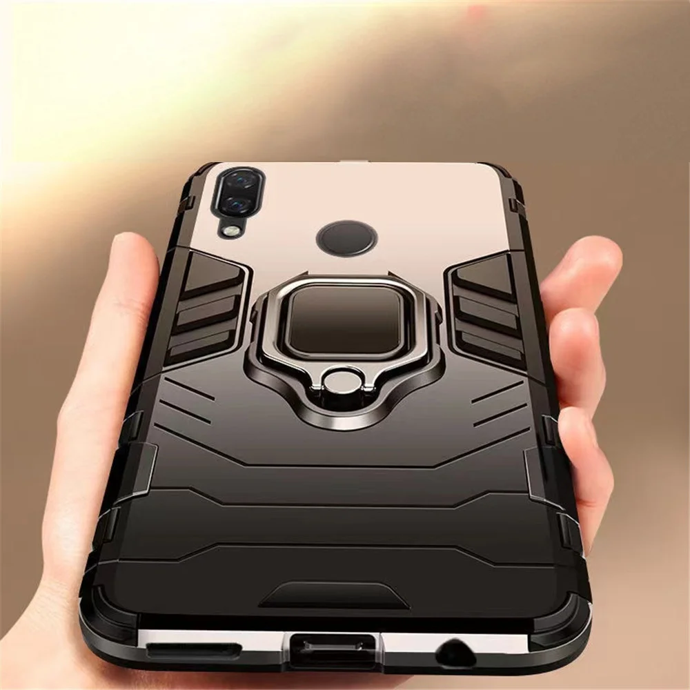 For Y7 2019 Cover Huawei Y7 2019 Case Magnetic Armor Ring Shockproof Case For Huawei Y7 2019 Cover For Y7 2019 DUB-LX1 Coque