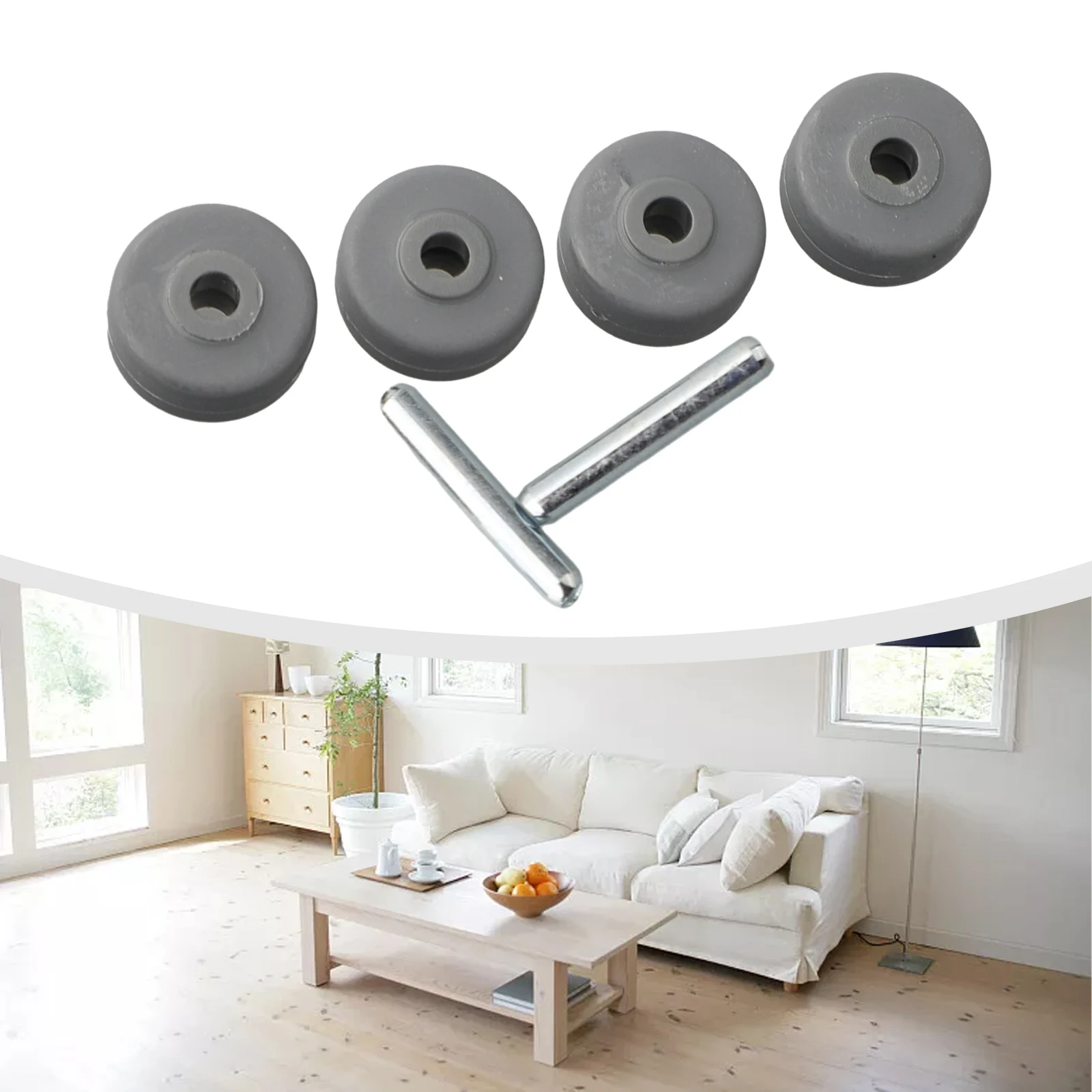 

Get Your For Shark NV350NV351 vacuum Cleaner Rolling Smoothly with our Replacement Kit 4 Front Wheels + 2 Axis