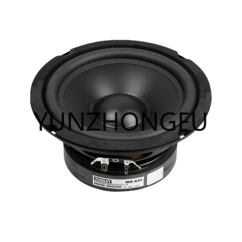 Unit Black PP Cone 8ohm/110W/120W D167mm/D178mm 1 Pieces F-178A/MK-630 6.5; Home Audio DIY Midrange Speaker Driver