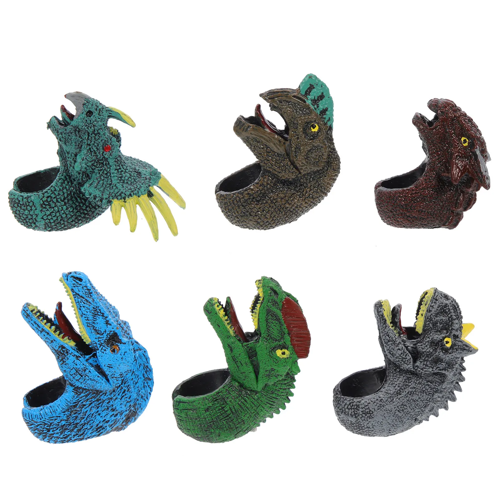 

Набор из 6 колец с динозаврами для детей: сувениры для вечеринок, наполнители для подарочных пакетов, призы для класса, подарки для детей, призы для классных мероприятий