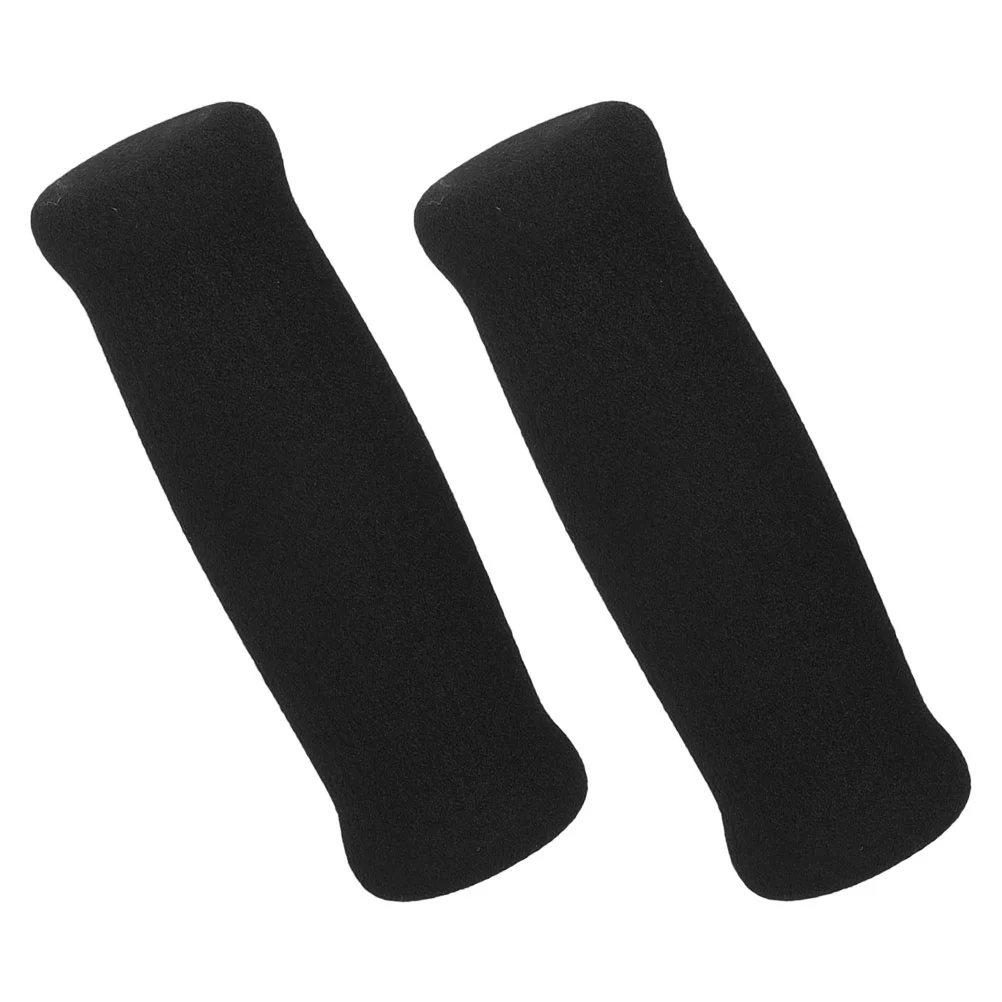 2 Pcs Cane Walking Aid Handle Cover Travel Car Gadgets Foam for Canes Sponge Thick Grip