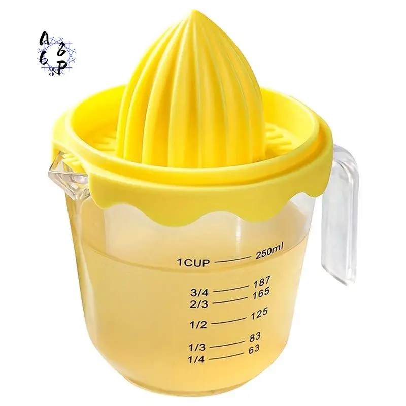 A68P-Manual Juicer, Fruit Hand Squeeze Juicer For Fruits Such As Lemons/Citrus, Small Portable Juicer For Home Kitchen 2Pc