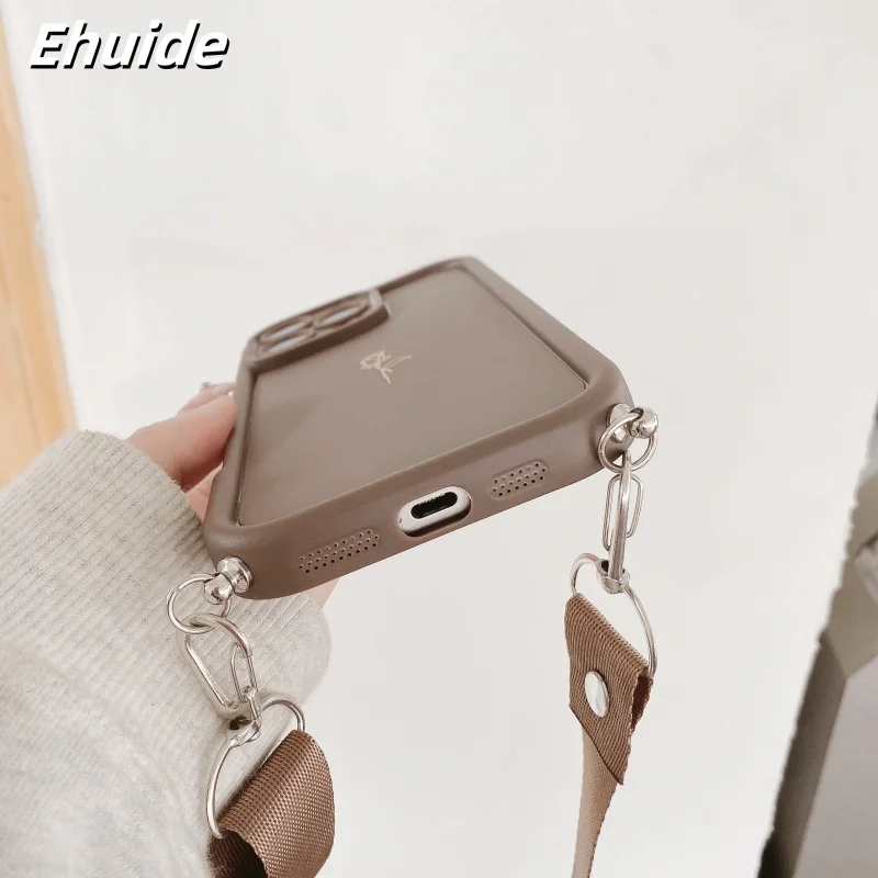 Rosen-Riemenhülle für Samsung Galaxy A56 A36 A16 A26 A17 A55 A35 A15 A54 A34 A14 – Modische Crossbody-Lanyard-Hülle mit Kordel für Reisen, weiche Abdeckung – Detail 8