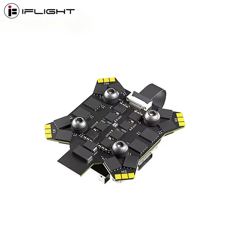 iFlight Borg 5S RX 스택 (Borg 5S RX FC 비행 컨트롤러 포함) / Borg 60R ESC (FPV 레이싱 부품용)