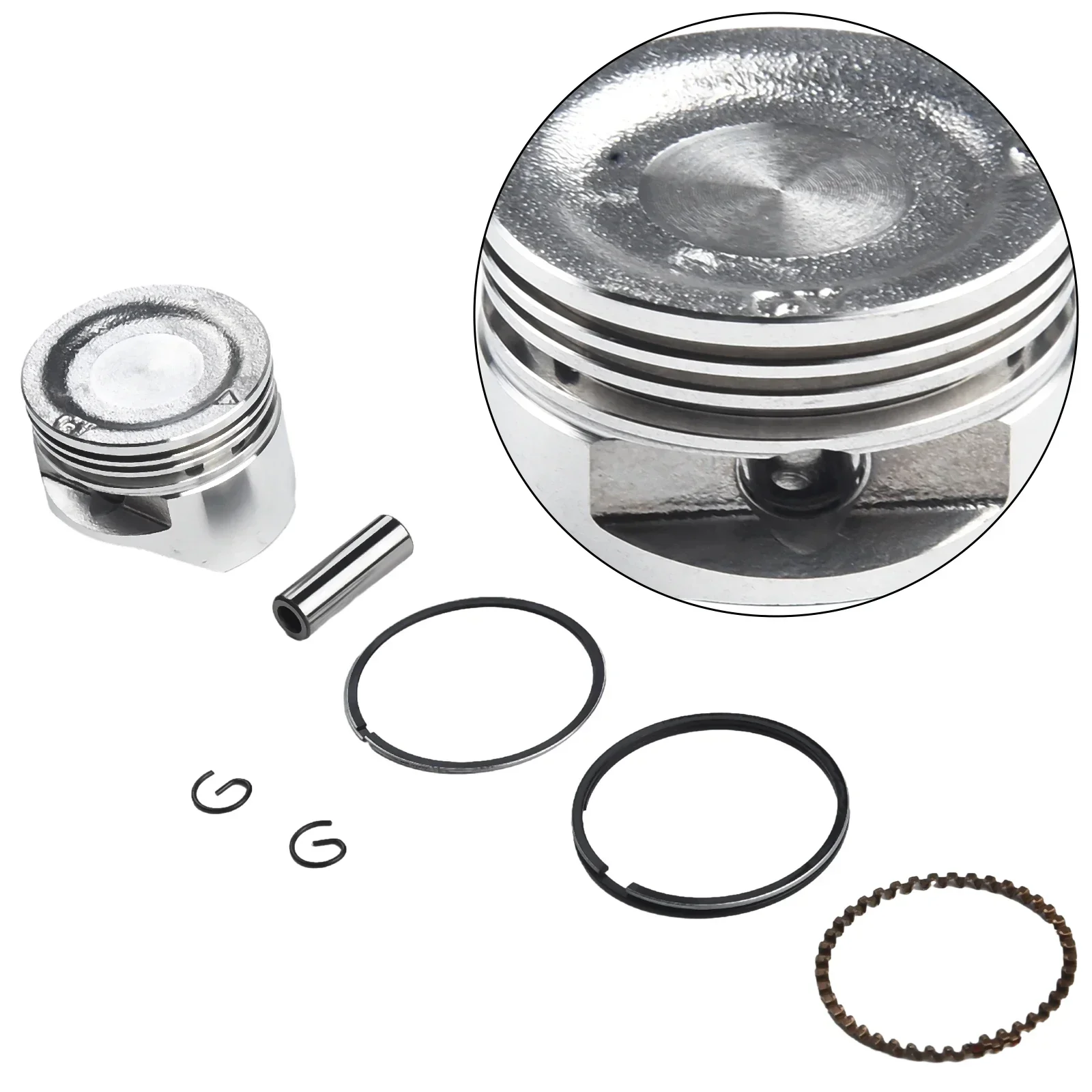 39 Mm Standard Piston Kit Pin Rings Clips Set For Honda GX35 GX35NT HHT35S UMK435 Engine Brush Cutter Lawn Mower Parts