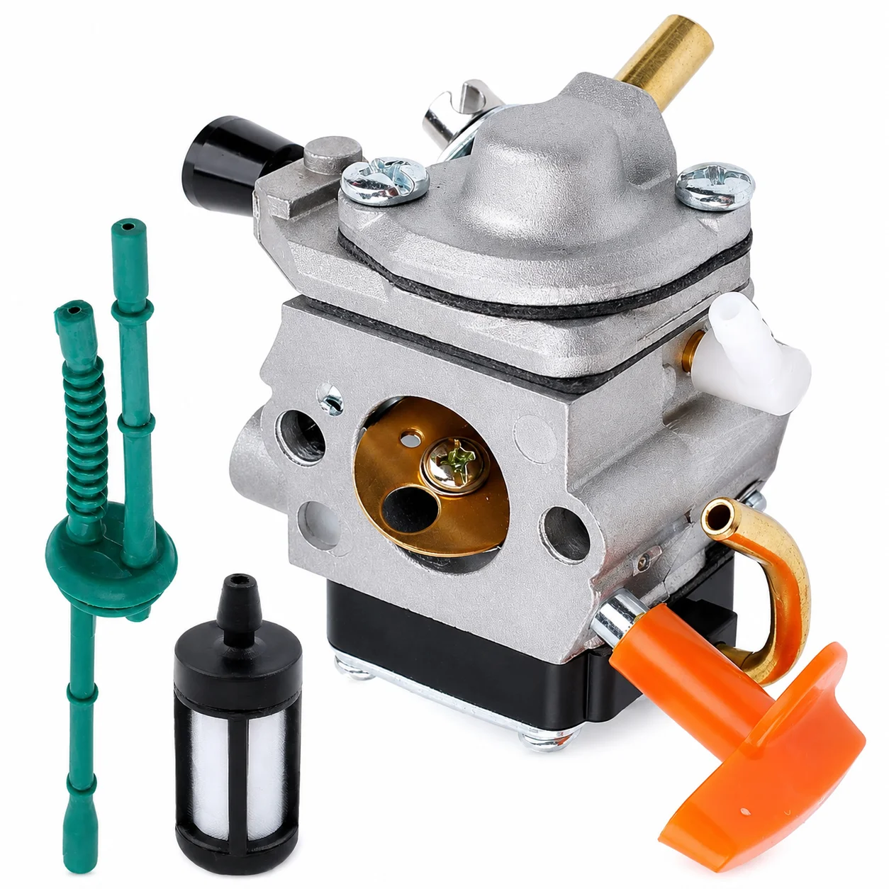 Carburetor Repair Kit For Stihl FS110R KM110R FC95 HL100 HT100 KM130 Edger Hedge Trimmer Parts, Replaces 4180-120-0611 C1Q-S173